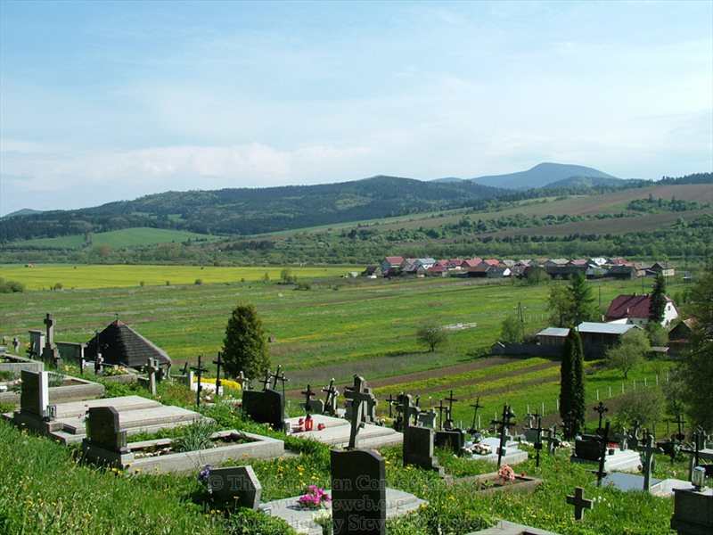 View from the cemetery