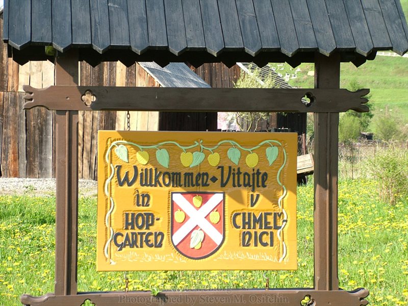 Welcome sign