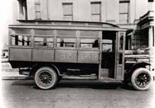 Belmont Garfield Bus Line, Circa 1925