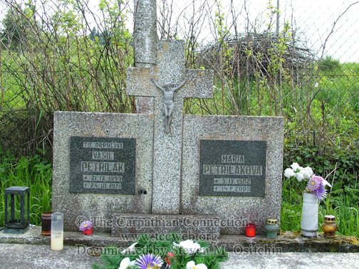 Vasil Petrilak 1899-1971 & wife Maria 1902-2000