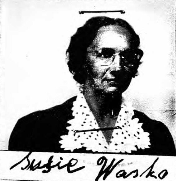 Susanna Wasko nee Jancisin 1892 - ?