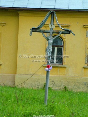 Memorial Cross by Church Rectory