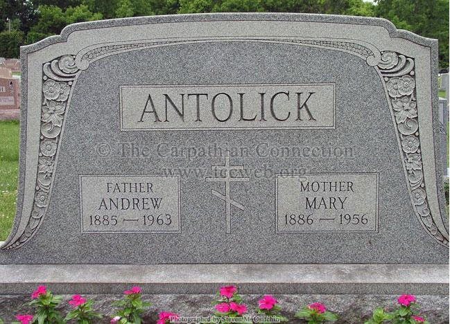 Mary Antolick nee Lukachovsky 1886-1956