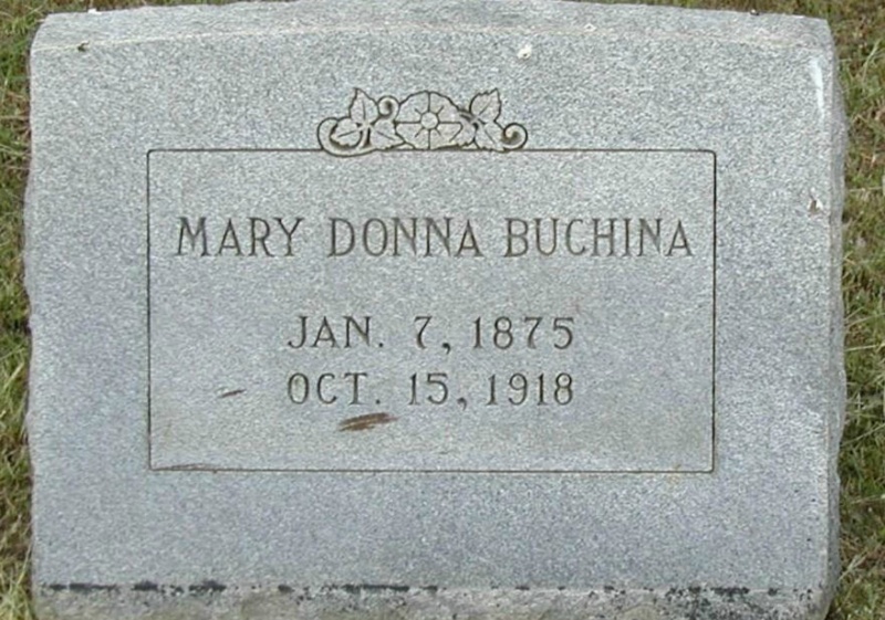 Mary Buchina nee Lyascsicski 1876 - 1918