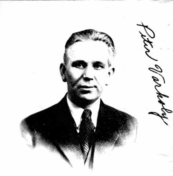 Peter Varholy 1893 - 1966