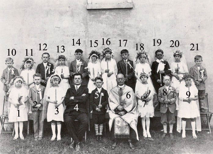 First Communicants 2nd Church 1927