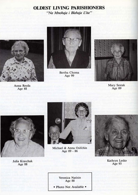1991s Oldest Living Parishioners