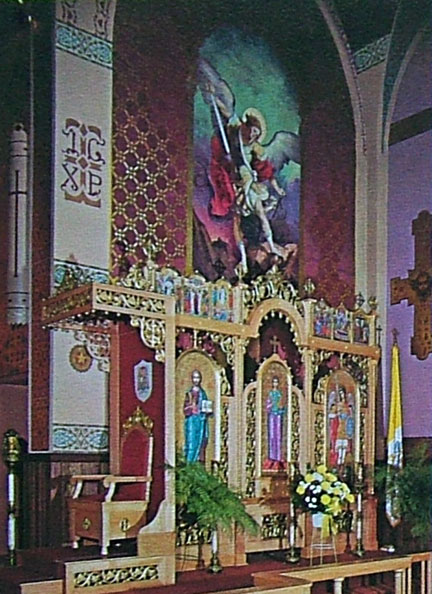 Bishops Chair and Icons 1965