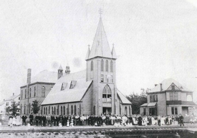 The First Church Building 1895