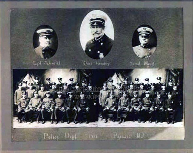 Passaic Police Department 1917