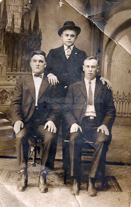 John Osifchin and two Unknown Passaic Men