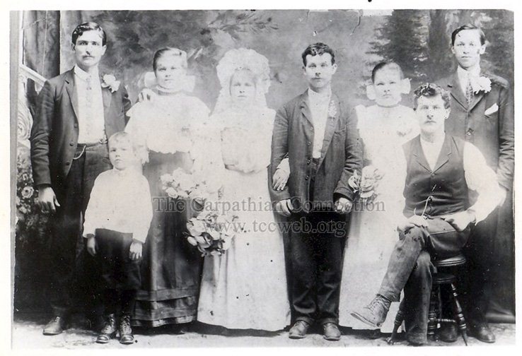 Haluska Szkucska Wedding Party 1908