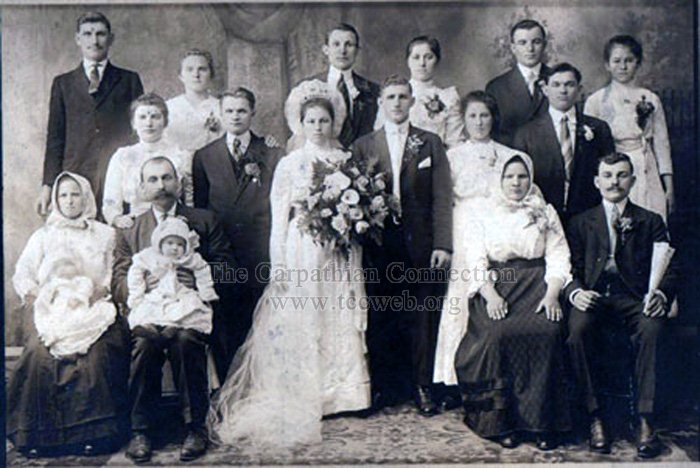 Kotun Chory Wedding Party 1916