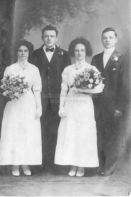 Passaic Wedding Party 1913