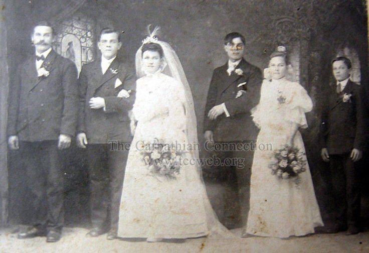 John Patorai and Maria Hrinya Wedding Party