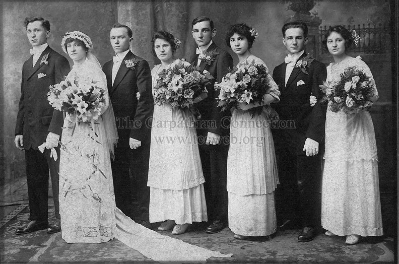 Sabo Scerbak Wedding Party 1915