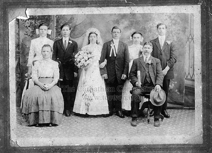 Zvurski Szvida Wedding Party 1913
