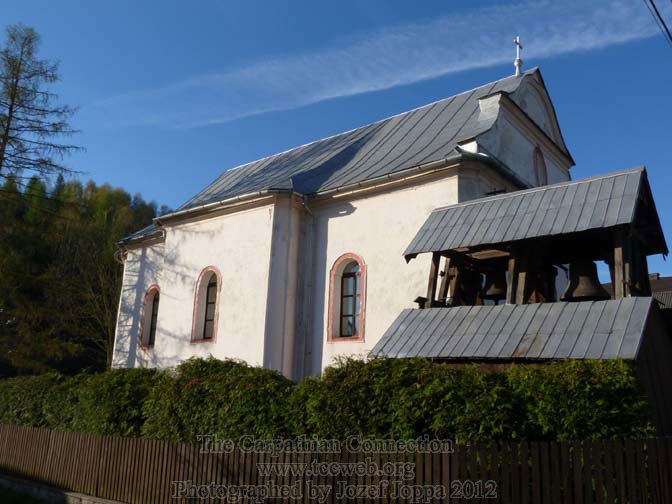 Side View of Luthern Church and Church Bells