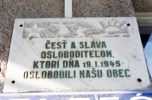 Liberation Sign on Town Hall