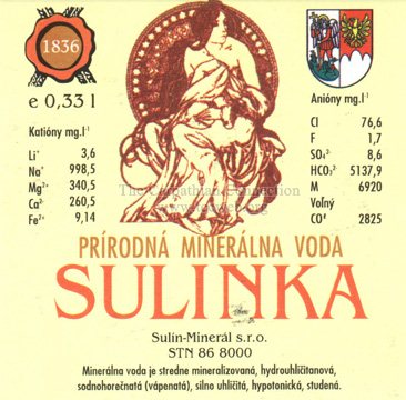 Mineral Water Label