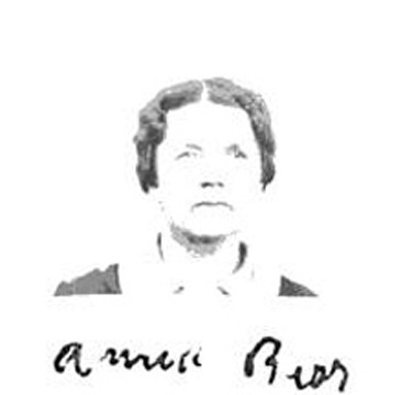 Anna Biss nee Chanda 1885 - ?