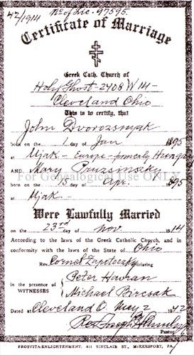 John Dvoroznak 1895-1948