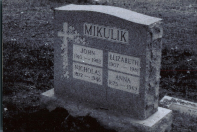Nicholas Mikulik 1872 - 1946