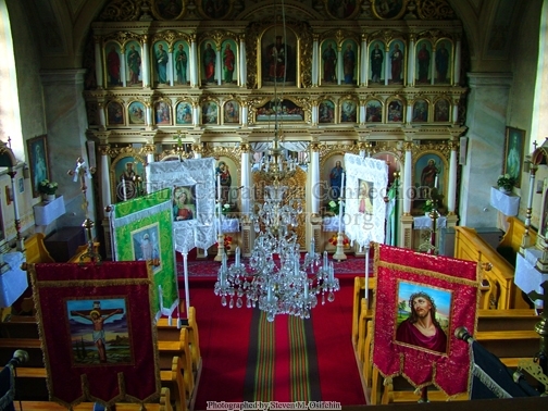 View of Iconostasis from Choir Loft