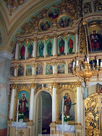 Left Side of Iconostasis